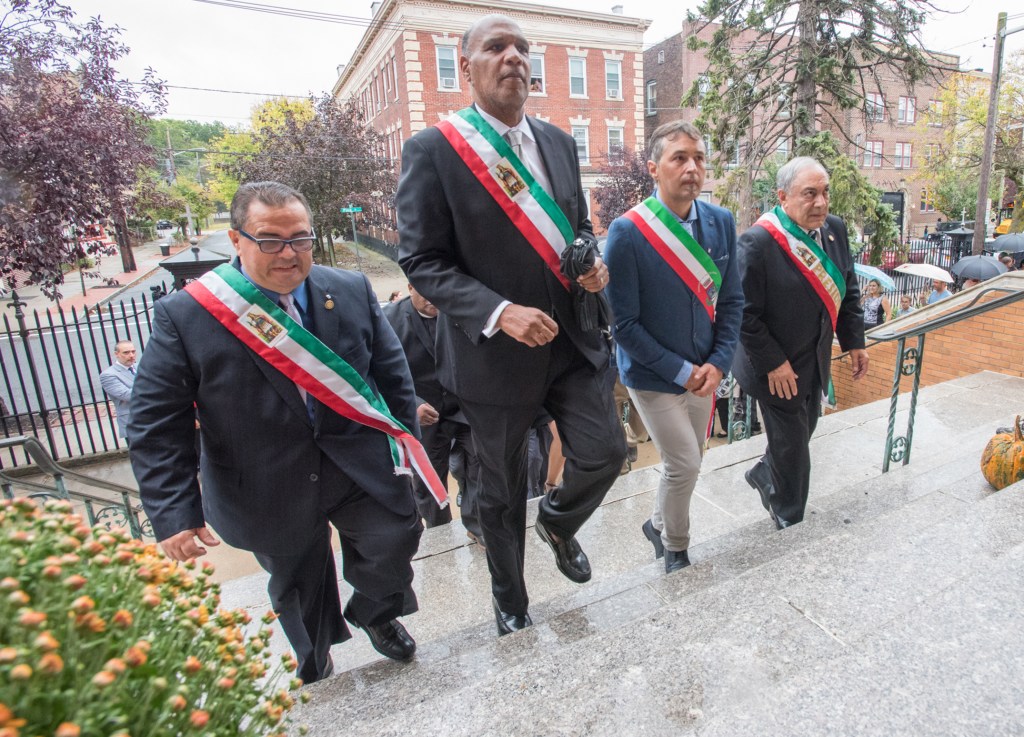 Sister-city group marches in Montclair, Columbus Day parade